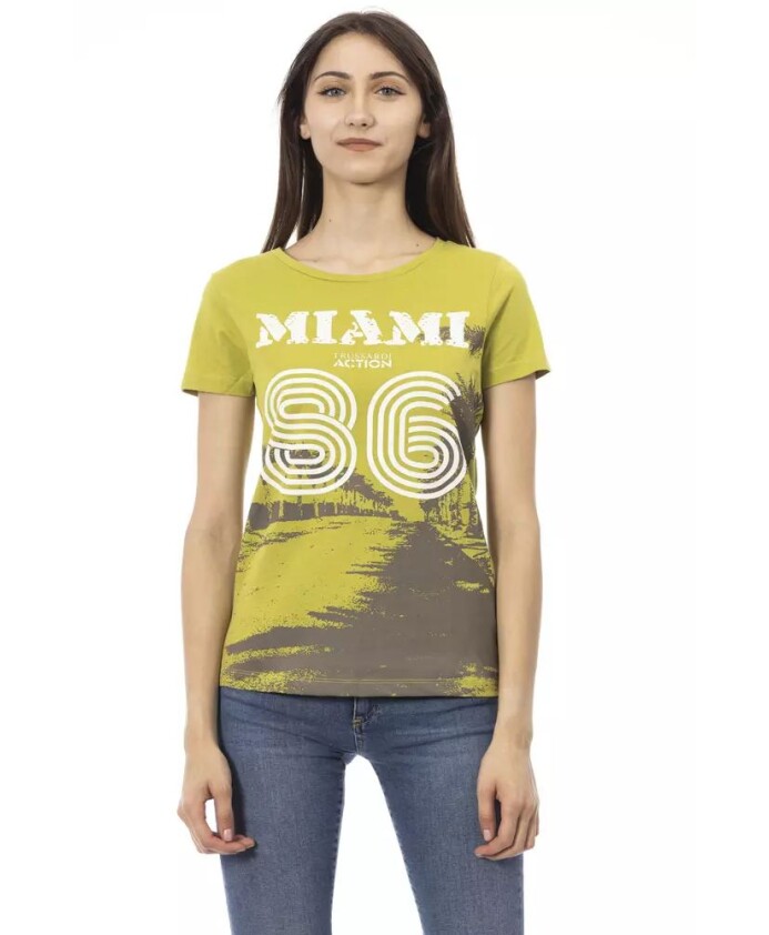 t-shirt-elegant-vert-a-manches-courtes