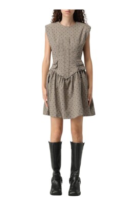 flared-skirt-mini-dress-with-waist-detailing