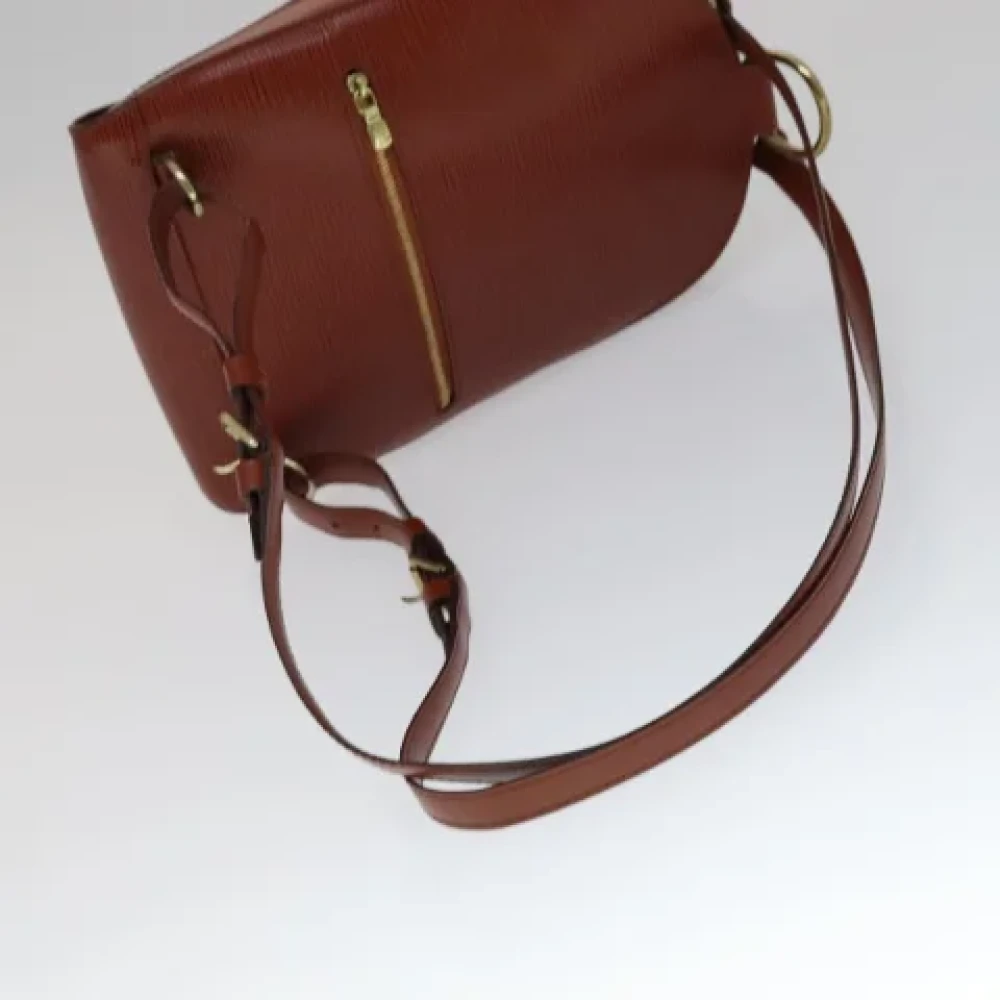 Louis Vuitton Vintage Pre-owned Leather backpacks Brown Dames