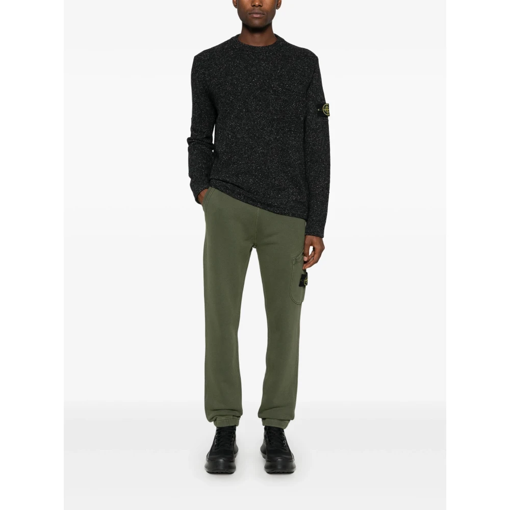 Stone Island Groene Jogger Zachte Zak Broek Green Heren