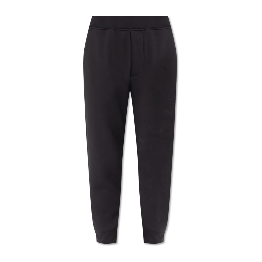 Dsquared2 Broek met logo Black Dames