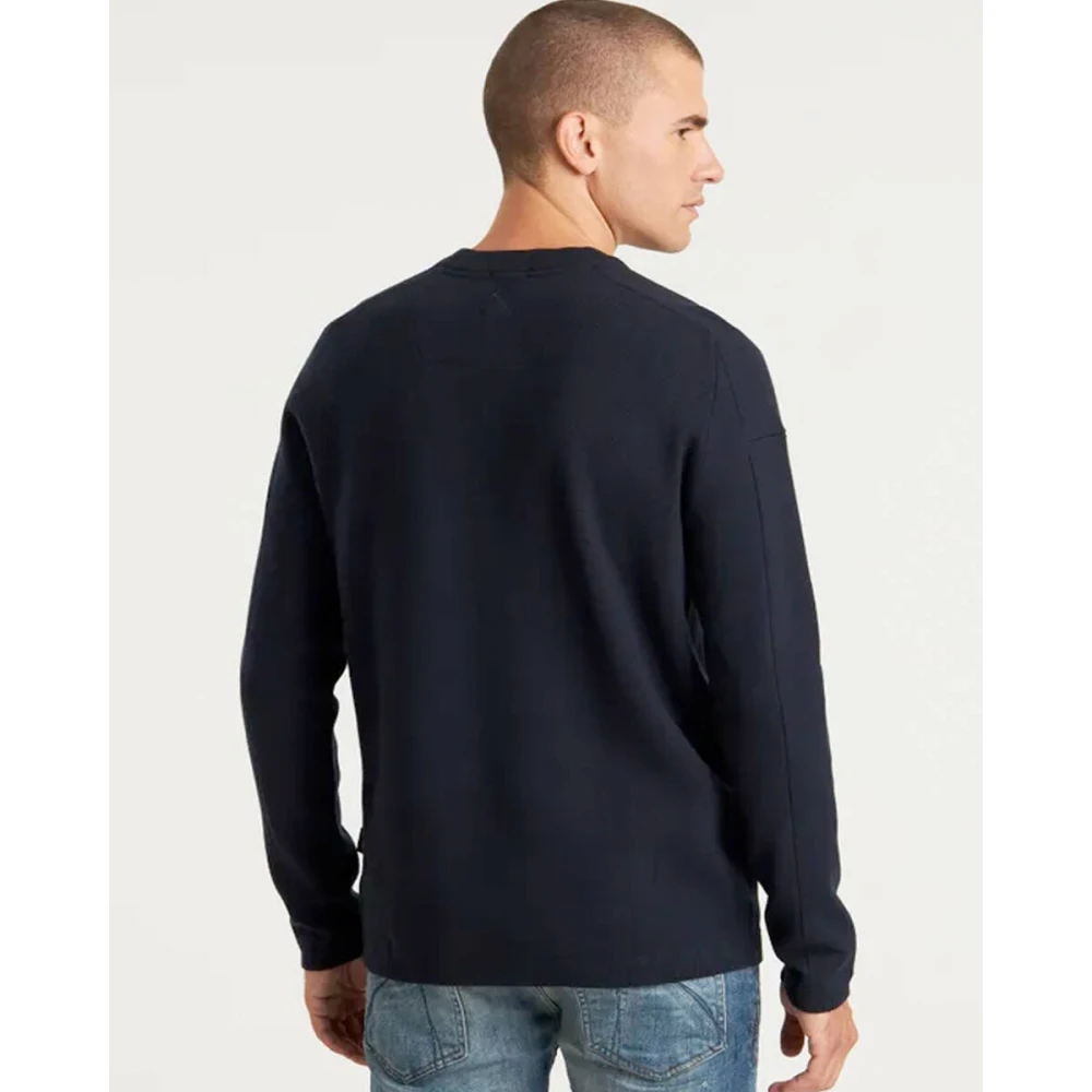 Chasin Ronde Pullover 3111337065 Blue Heren