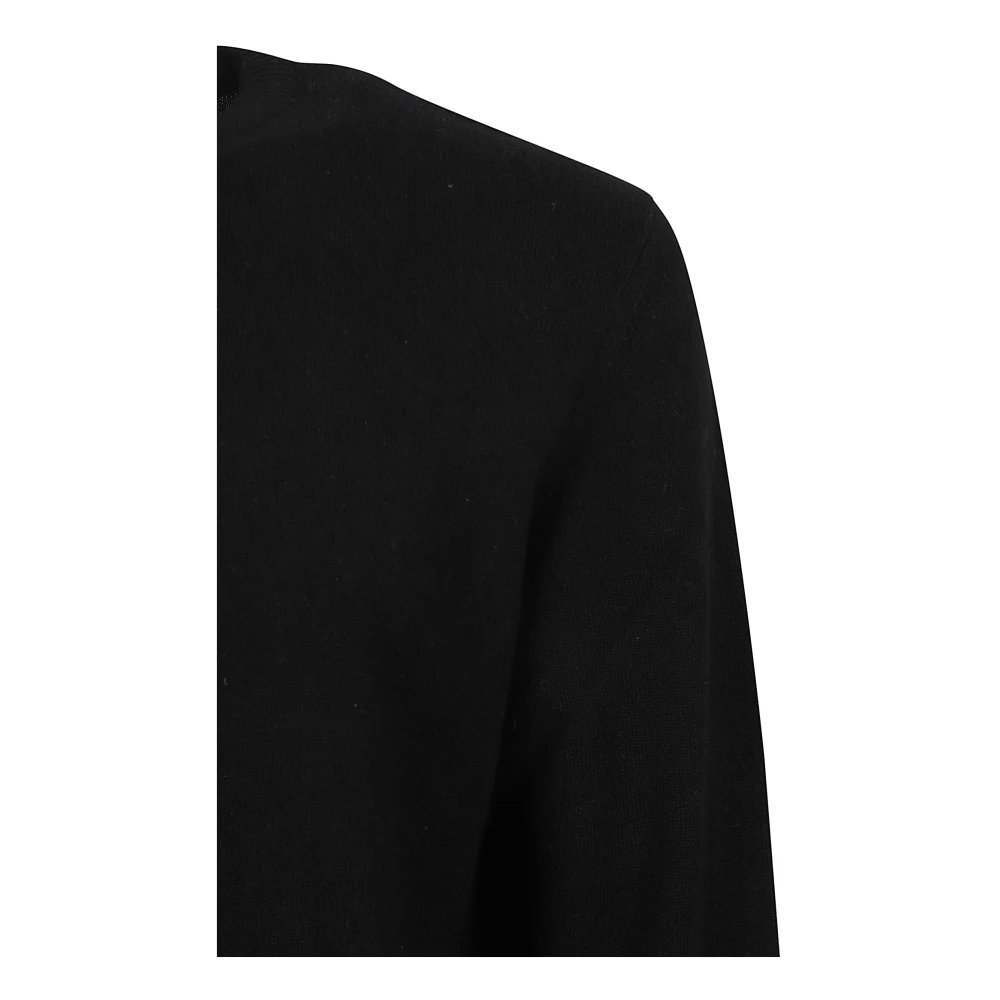 Z Zegna Luxe Kasjmier Trui Black Heren