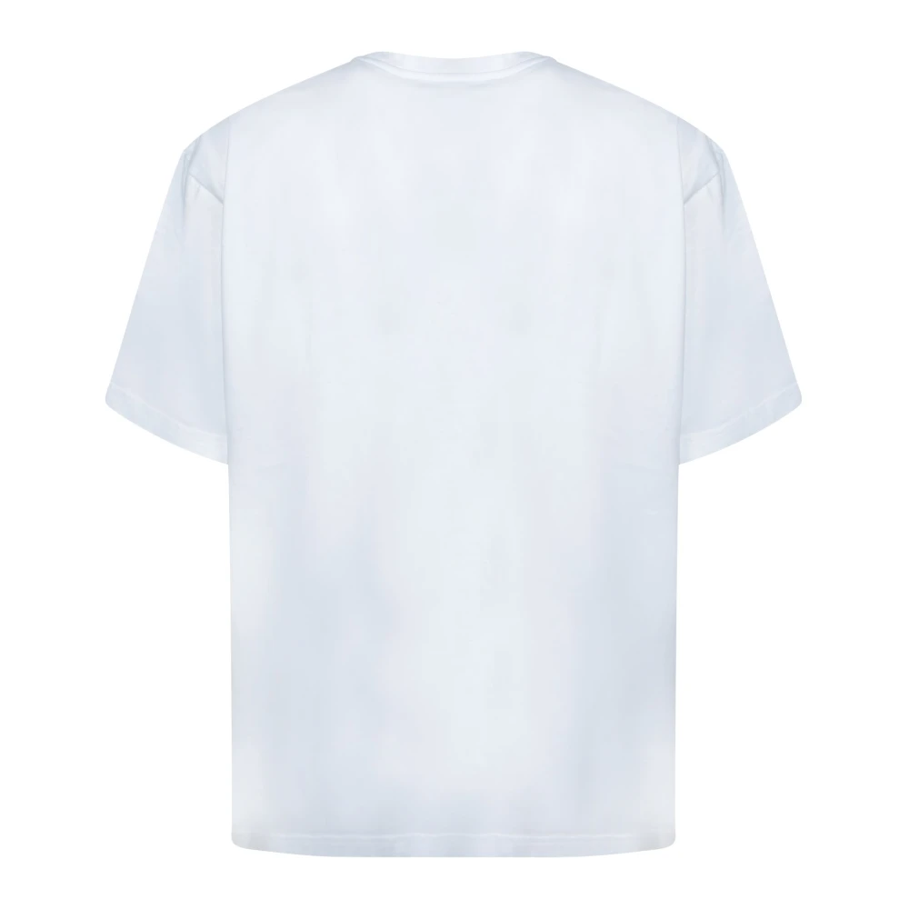 JW Anderson Katoenen T-shirt met Diorama Print White Heren