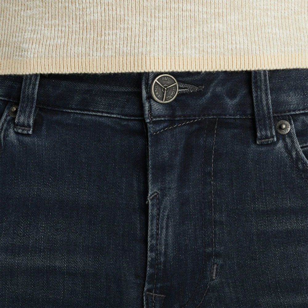 PME Legend Nightflight Slim Denim Jeans Stone Grey Blue Heren