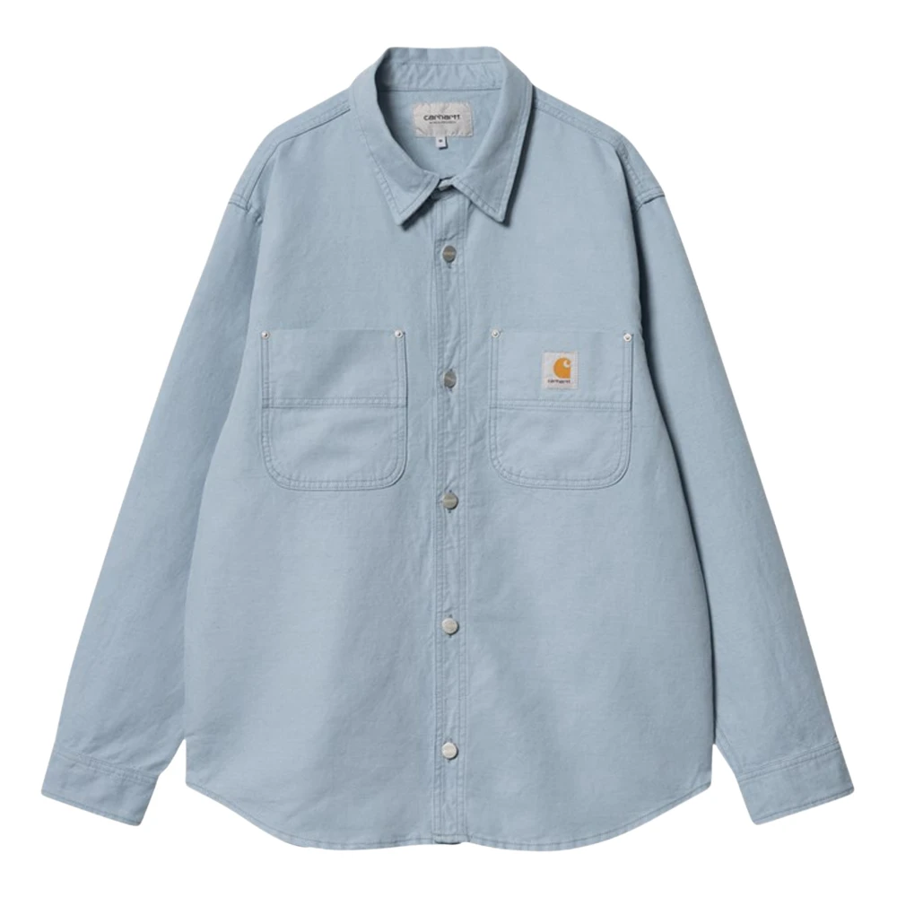 Carhartt WIP Lange mouwen overhemd Blue Heren