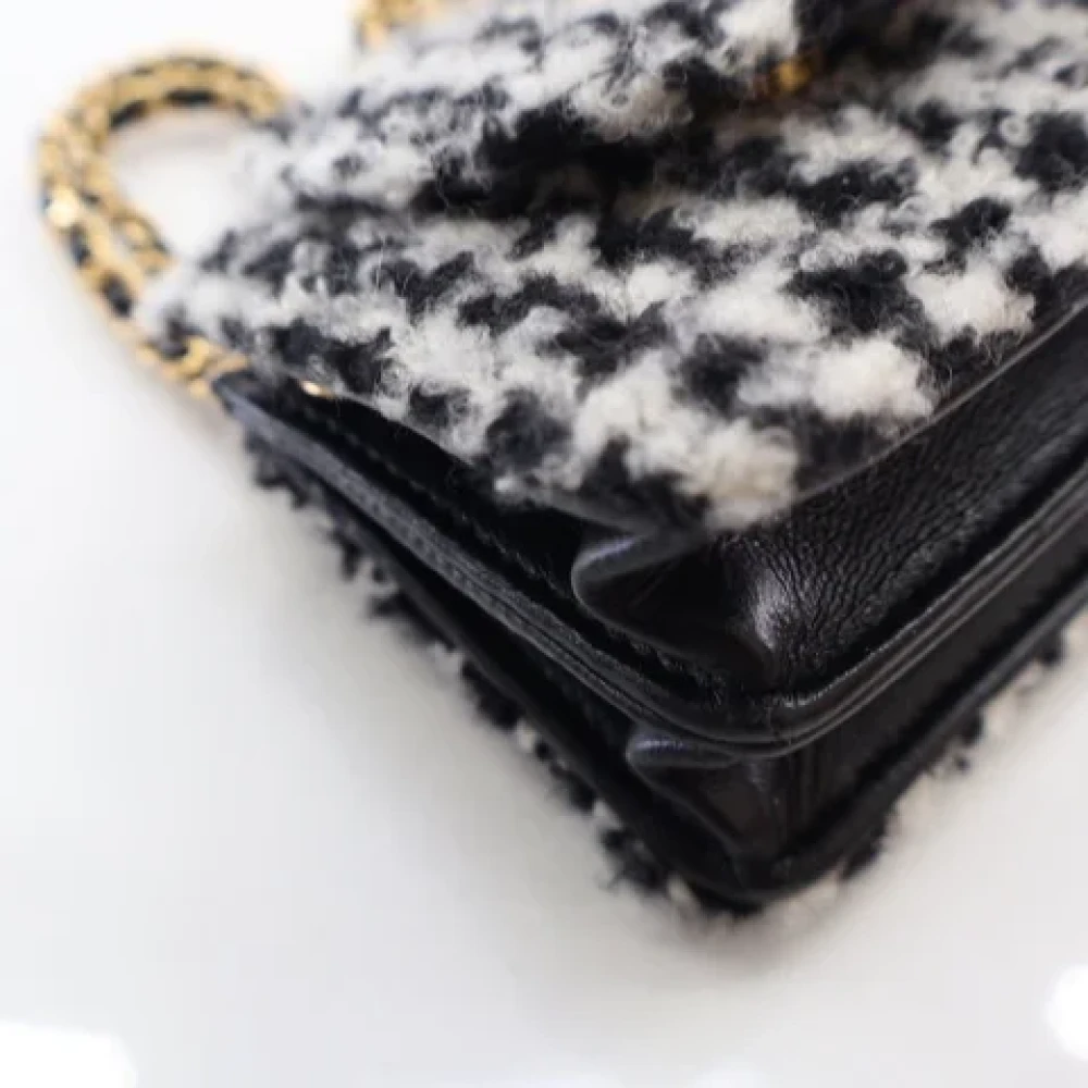 Chanel Vintage Pre-owned Leather chanel-bags Black Dames
