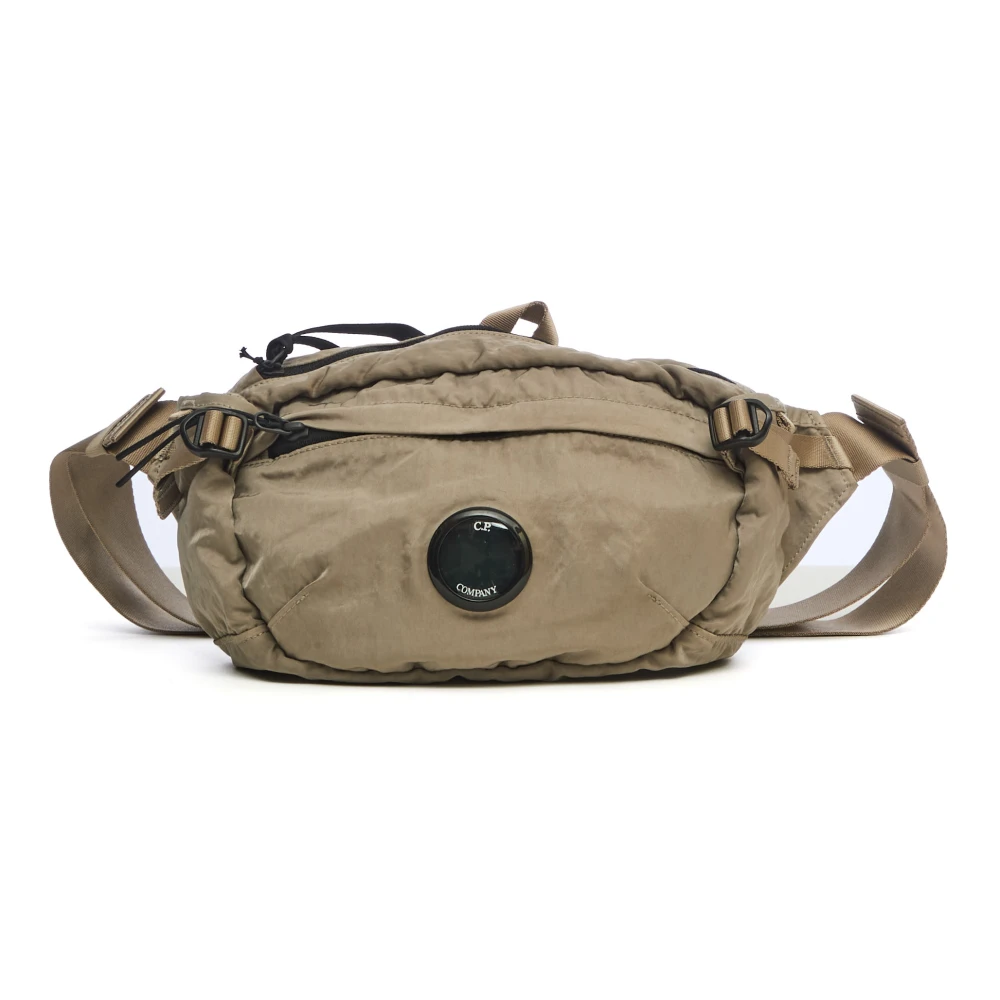 C.P. Company Vintage Khaki Schoudertas Brown Heren