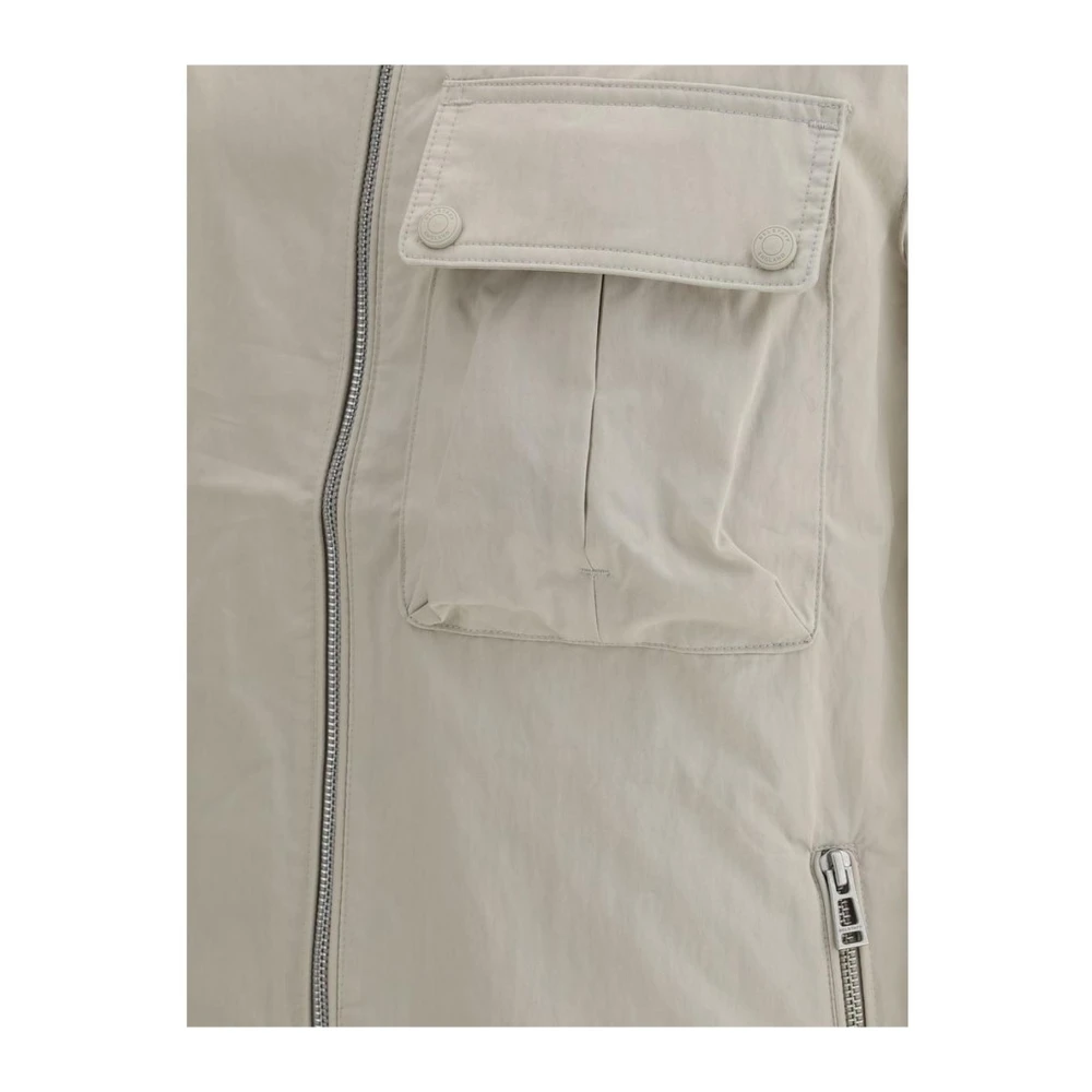 Belstaff Stijlvolle functionele jas met meerdere zakken Beige Heren