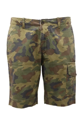 Camouflage Bomullsshorts Junipero Modell