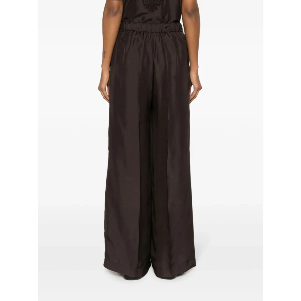 P.a.r.o.s.h. Bruine Testa Di Moro Broek Brown Dames