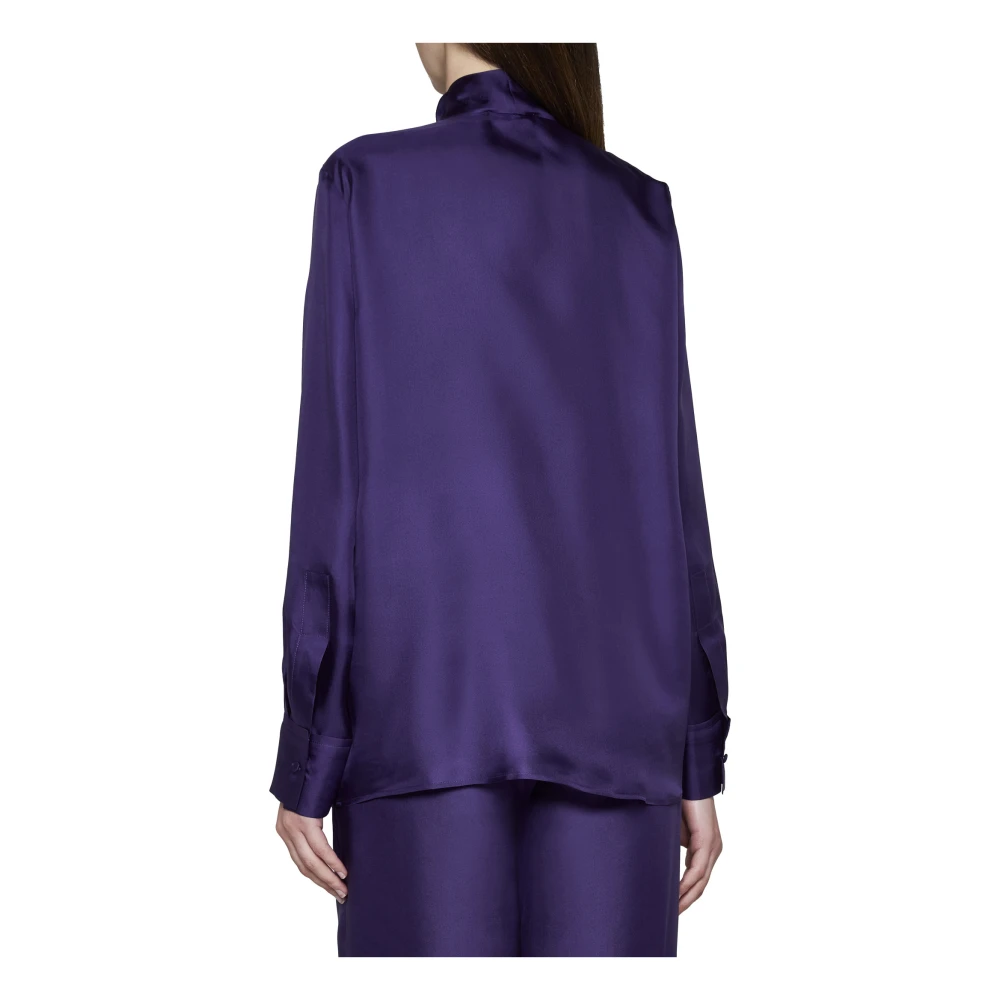 Blanca Vita Paarse Shirt voor Vrouwen Purple Dames