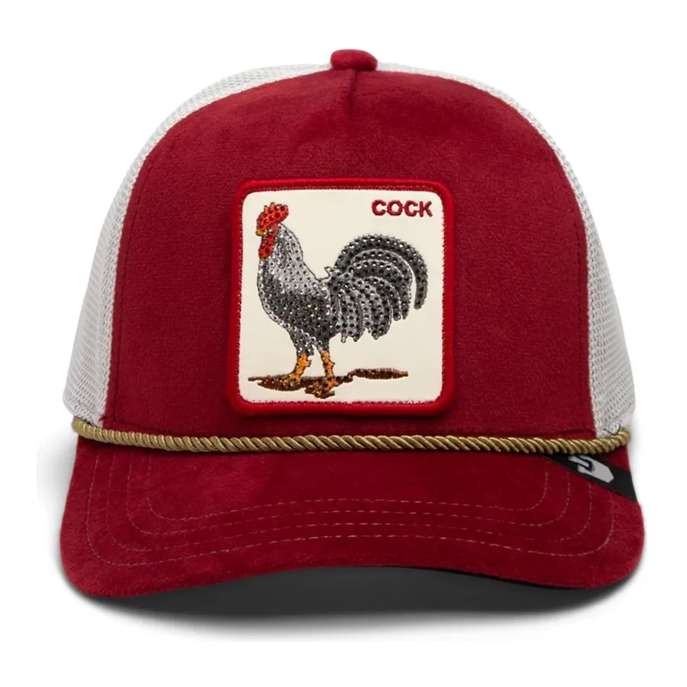 Goorin Bros Rode Haan Velours Pet Red Heren