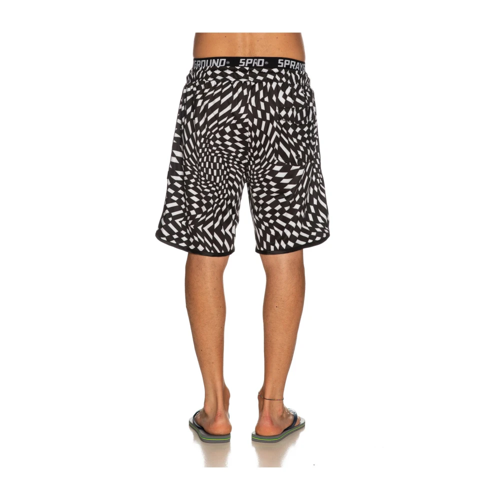 Sprayground Trippy Henny Swim Shorts Zwart Black Heren