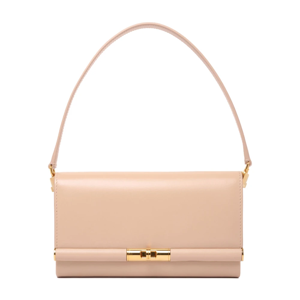 Dolce & Gabbana Women's Pink Handbags, One Size, Beige Marlene Shoulder Bag