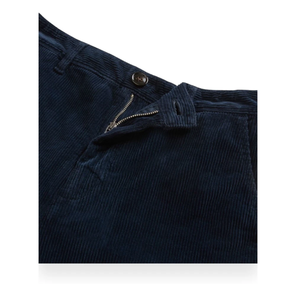 Woolrich Ribfluwelen Broek Blue Dames