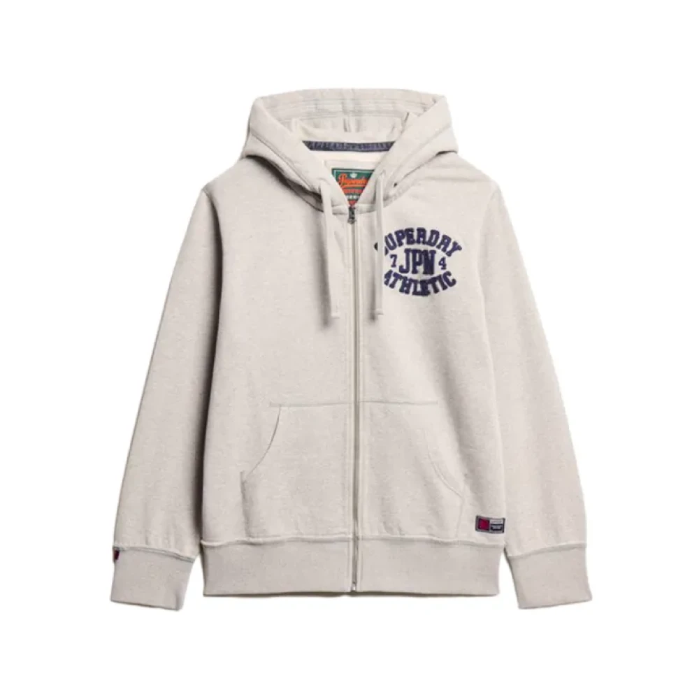 Superdry Uomo Grigio Felpe, 2XL, New,