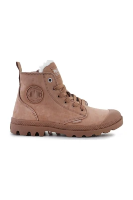 Nude Brown Hi Zip Boot