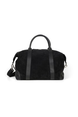 black-suede-weekend-bag