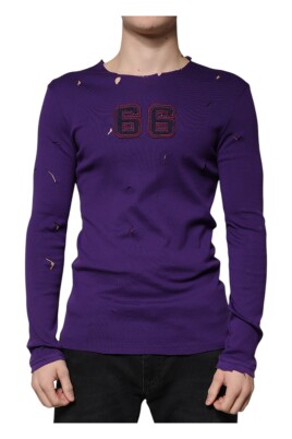 purple-cotton-crewneck-sweater