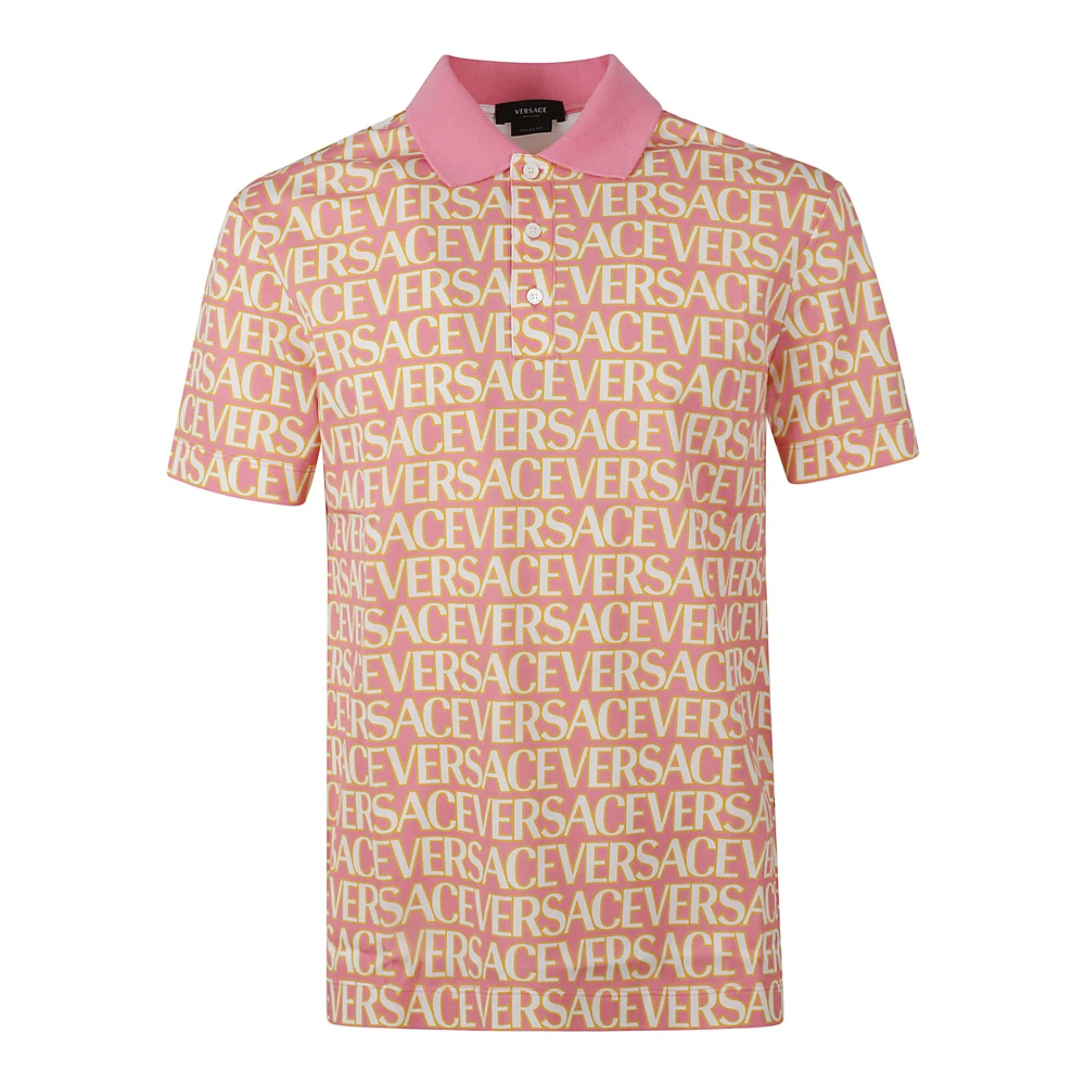 Versace T-shirts en Polos Pink Heren