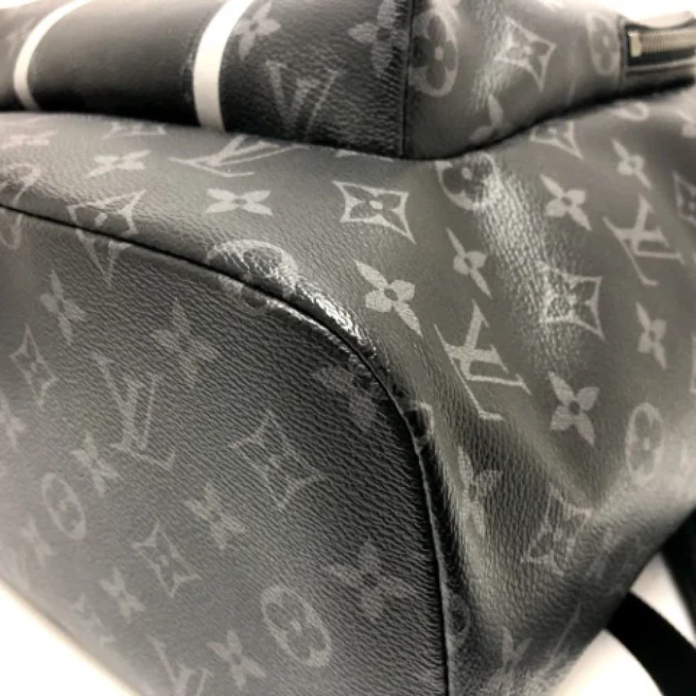 Louis Vuitton Vintage Pre-owned Fabric louis-vuitton-bags Black Heren