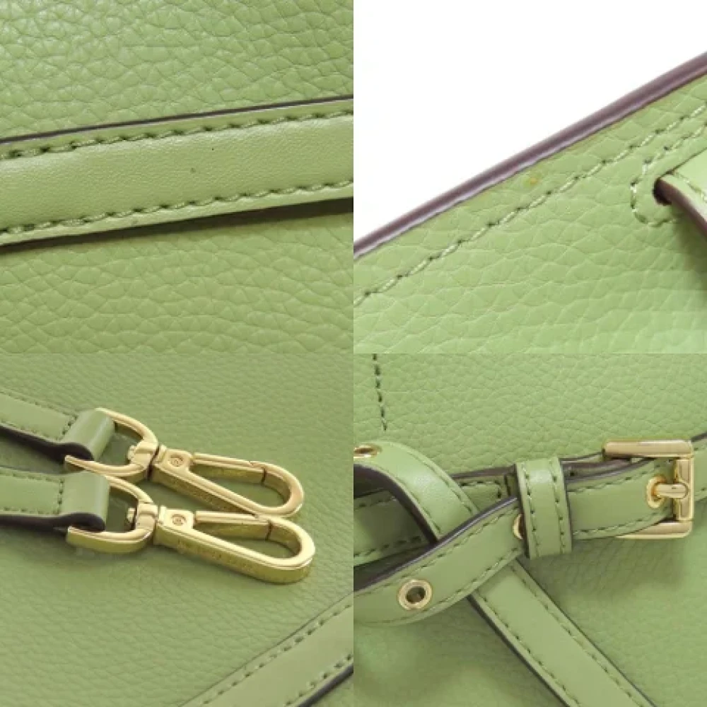 Michael Kors Pre-owned Leather handbags Green Dames
