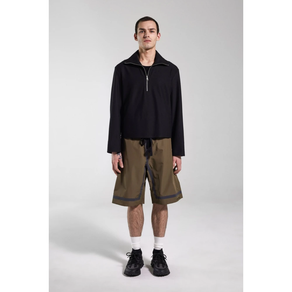 Stutterheim Reflecterende Dash Shorts Green Heren