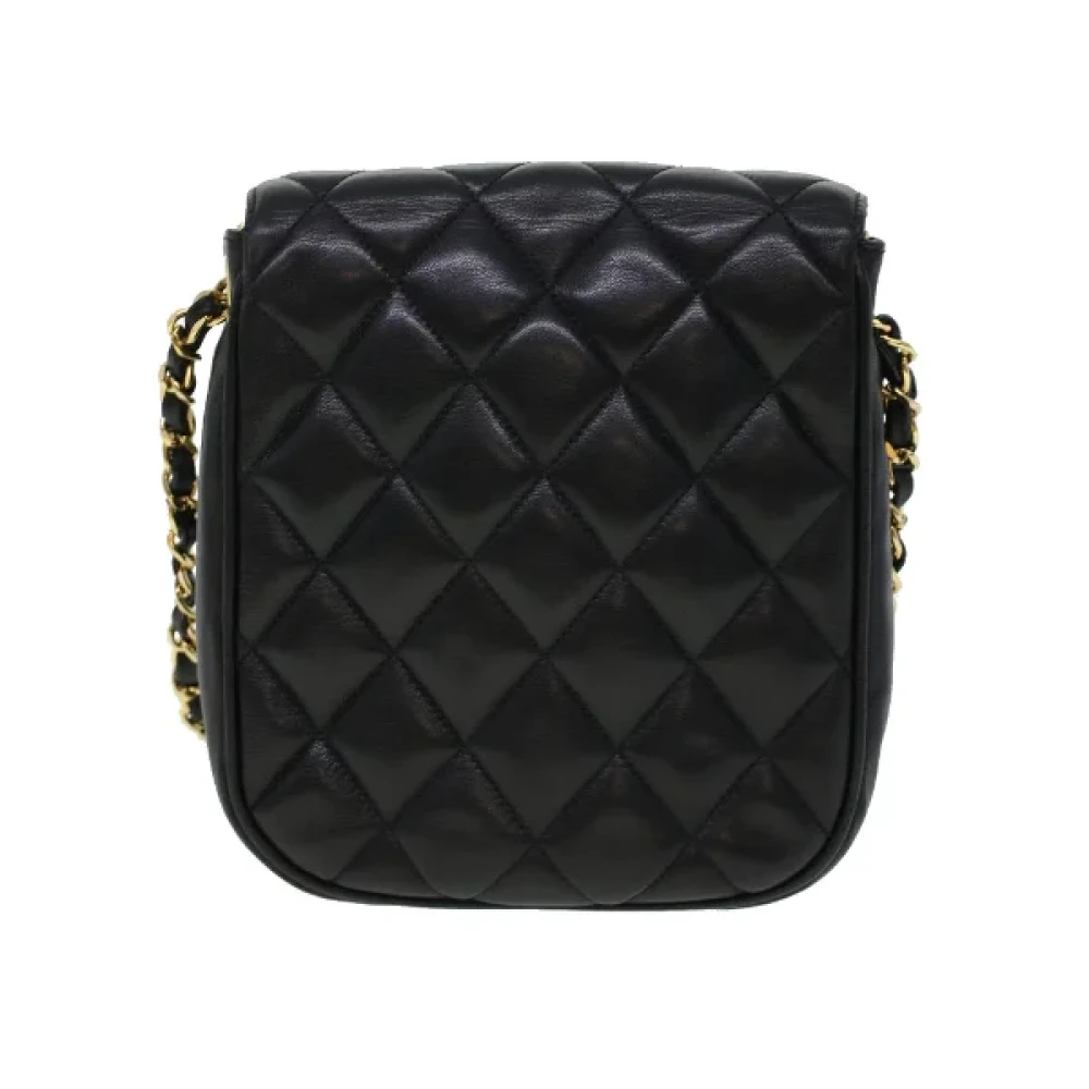 Chanel Vintage Pre-owned Fabric chanel-bags Black Dames