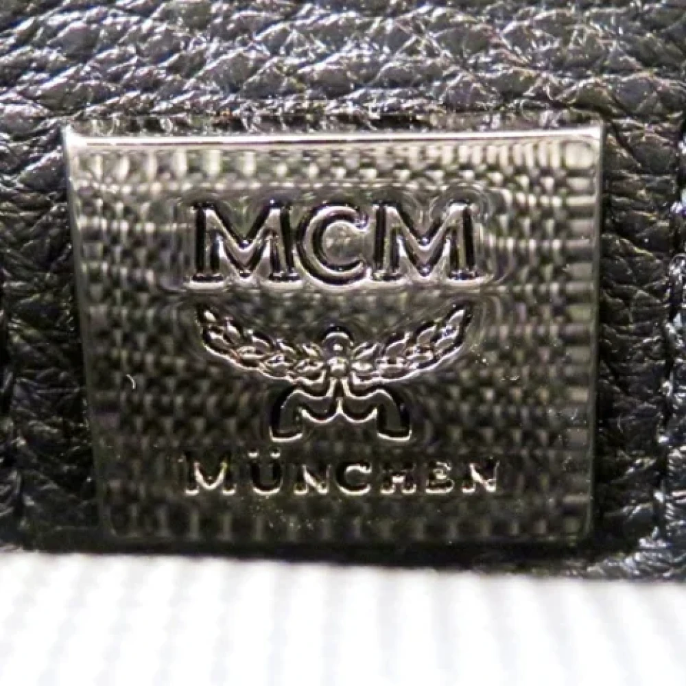 MCM Pre-owned Canvas backpacks White Dames