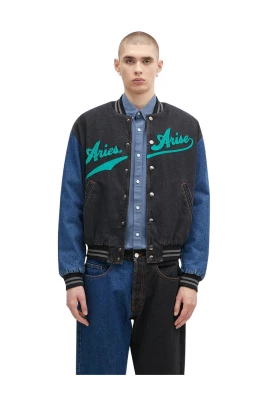 Varsity Denim Jacket