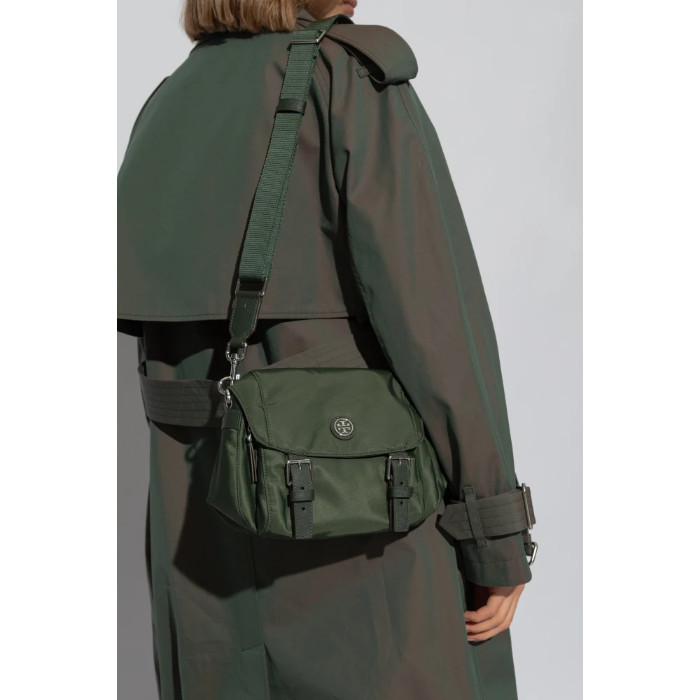 TORY BURCH Kleine Riemtas Virginia Green Dames