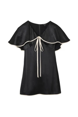 Cape Mini Dress