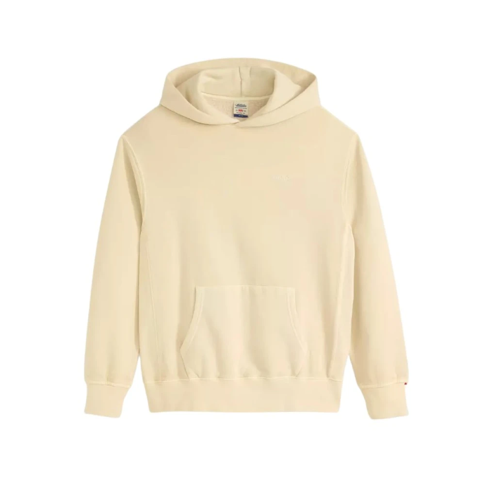Levi's Herr Beige Sweatshirts & Hoodies M, Bomull, Authentic Hoodie