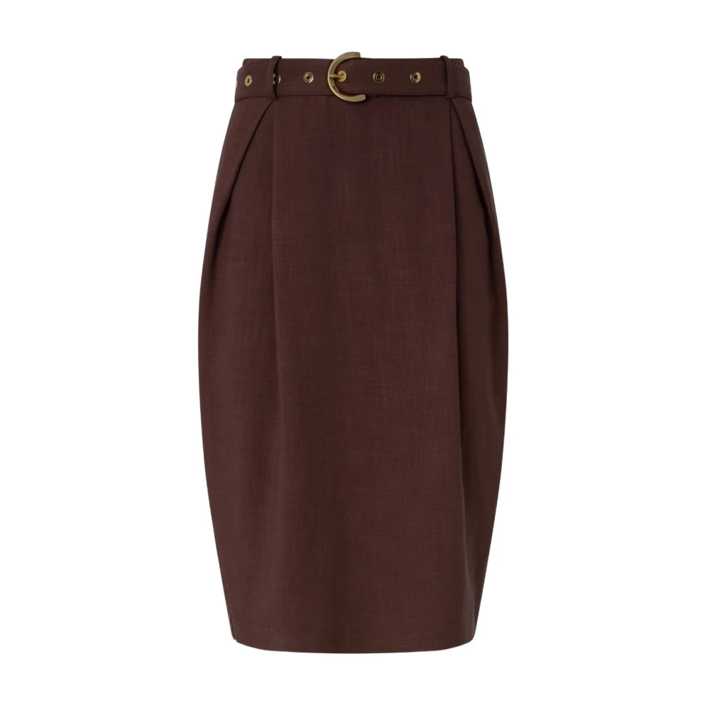 Pinko Vrouw Bruin Rokken Dames, M, Edwena Rok