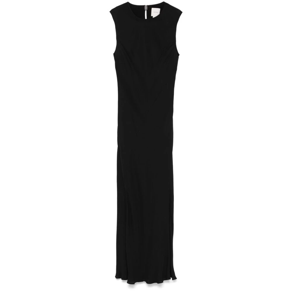 Calvin Klein Zwarte A-lijn Jurk Black Dames