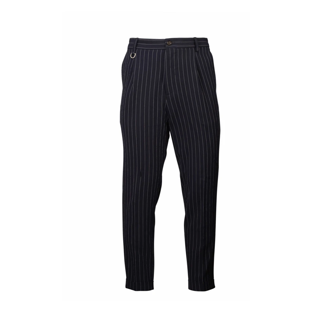 Paolo Pecora Men's Blue Chinos, L, Trousers By