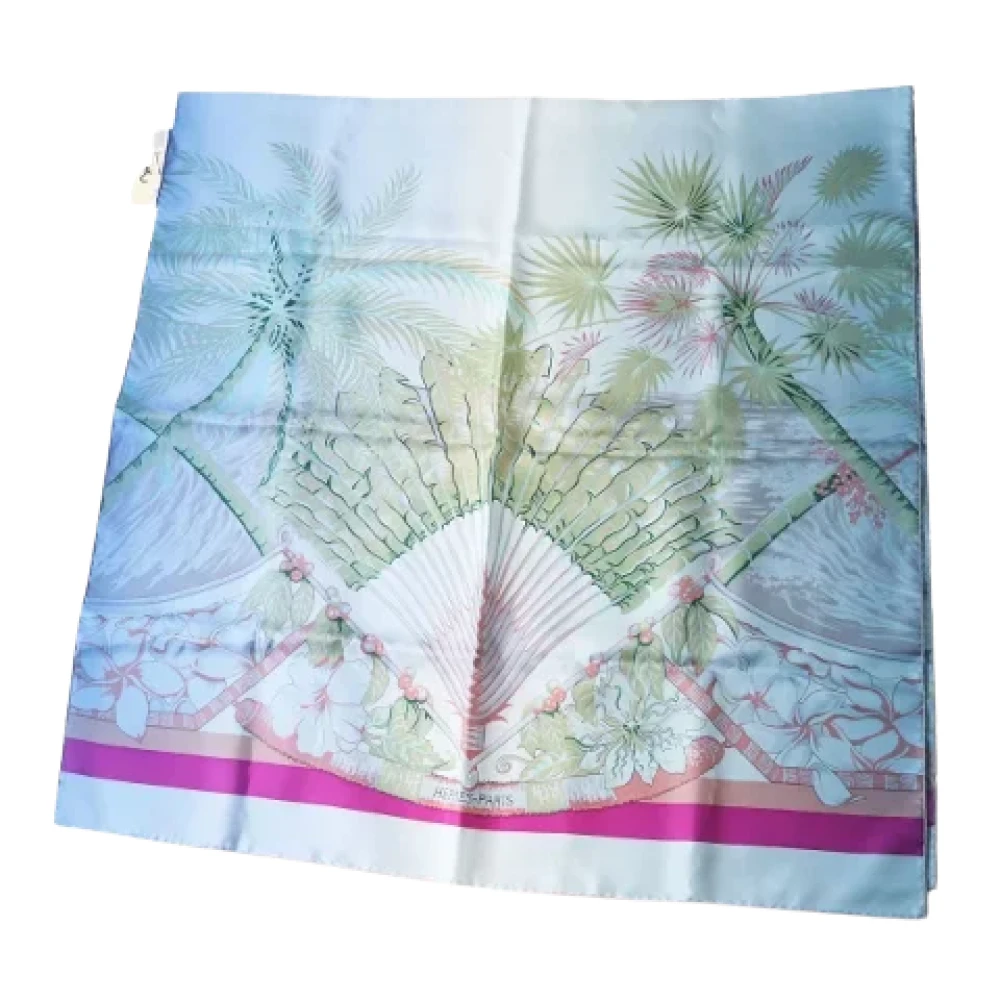 Pre-owned > Pre-owned Accessories > Pre-owned Scarves - - Hermès Vintage - Modalova