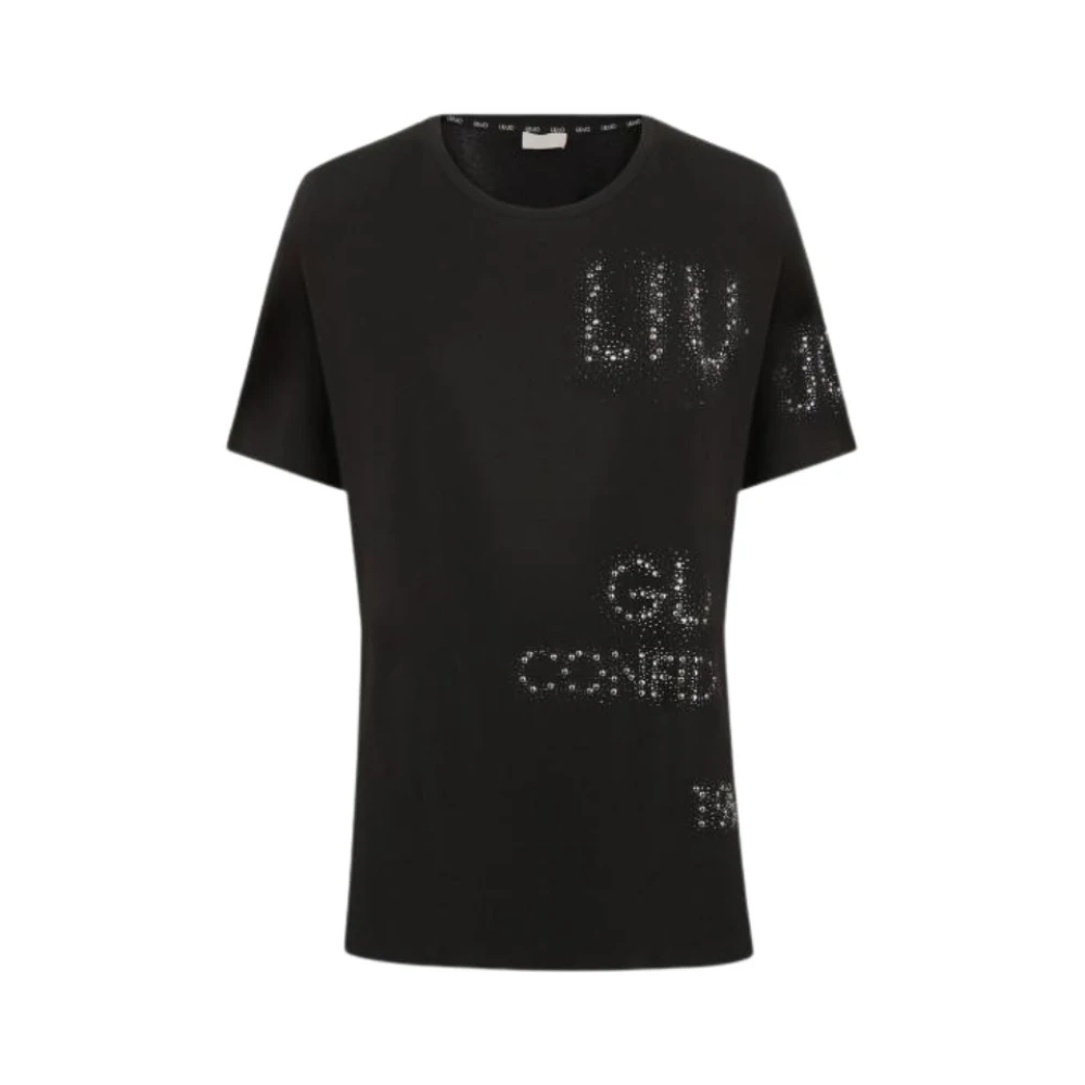 Liu Jo - Tops > T-Shirts - Black - Liu Jo - Modalova