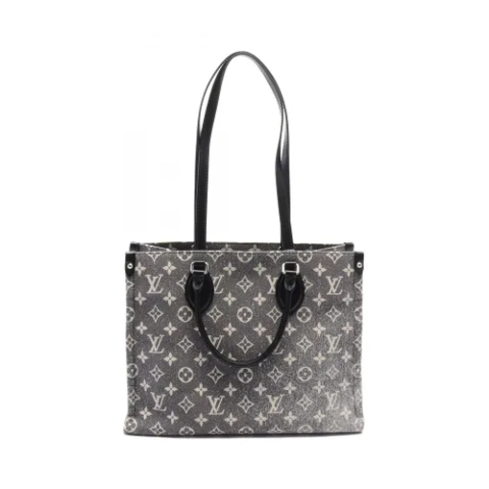 Louis Vuitton Vintage Pre-owned Denim totes White Dames