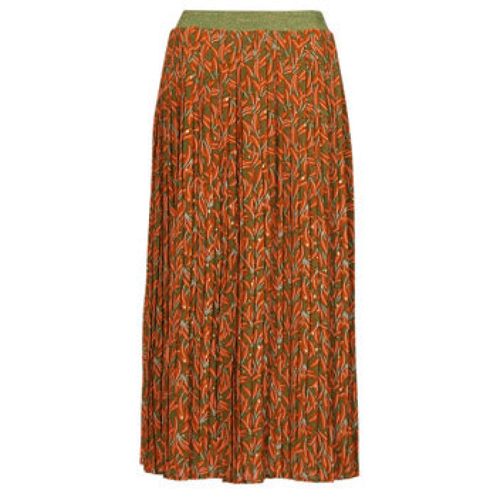 Only Arancio Korte Rok Onlmiley Model Multicolor Dames