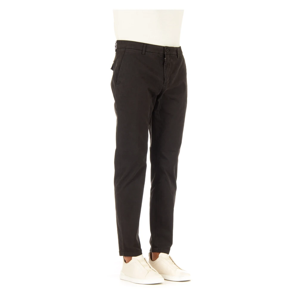 Department Five Bruine Broek met Verborgen Knoop Brown Heren