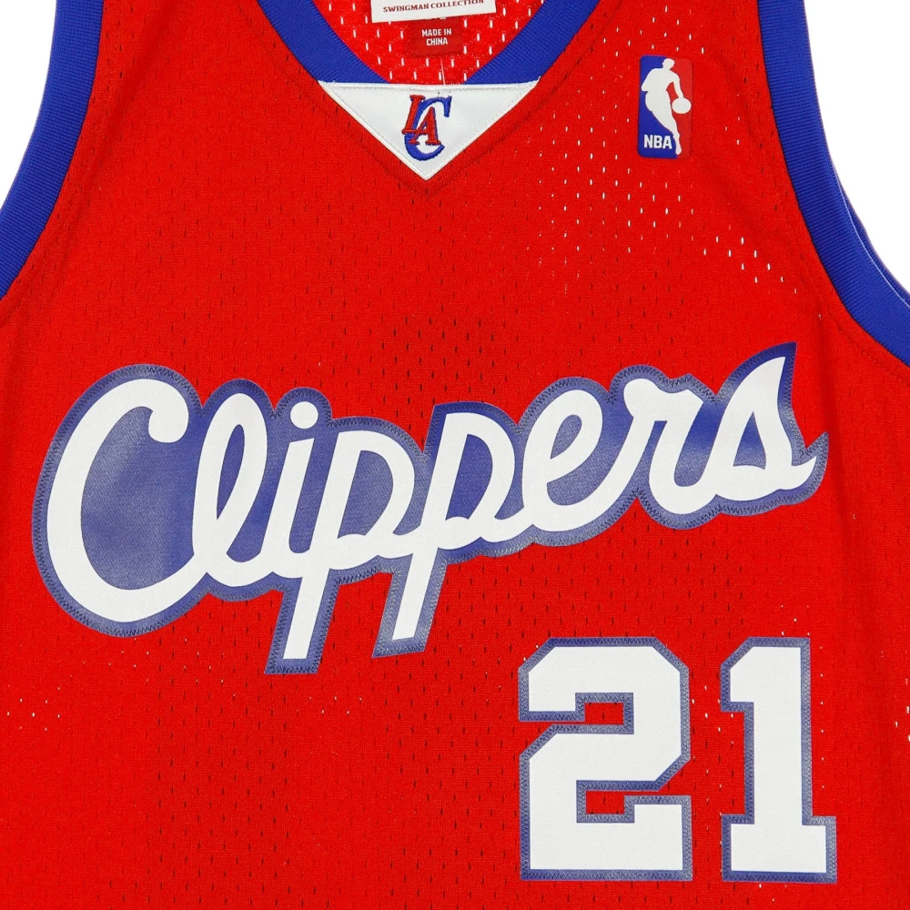 Mitchell & Ness Vintage NBA Swingman Tank Top Red Heren
