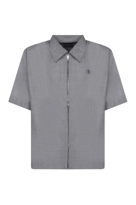 Zipped Shirt with Detail
