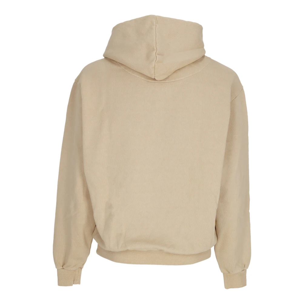 Karl Kani Autograph Heavy Hoodie met Voorzak Beige Heren