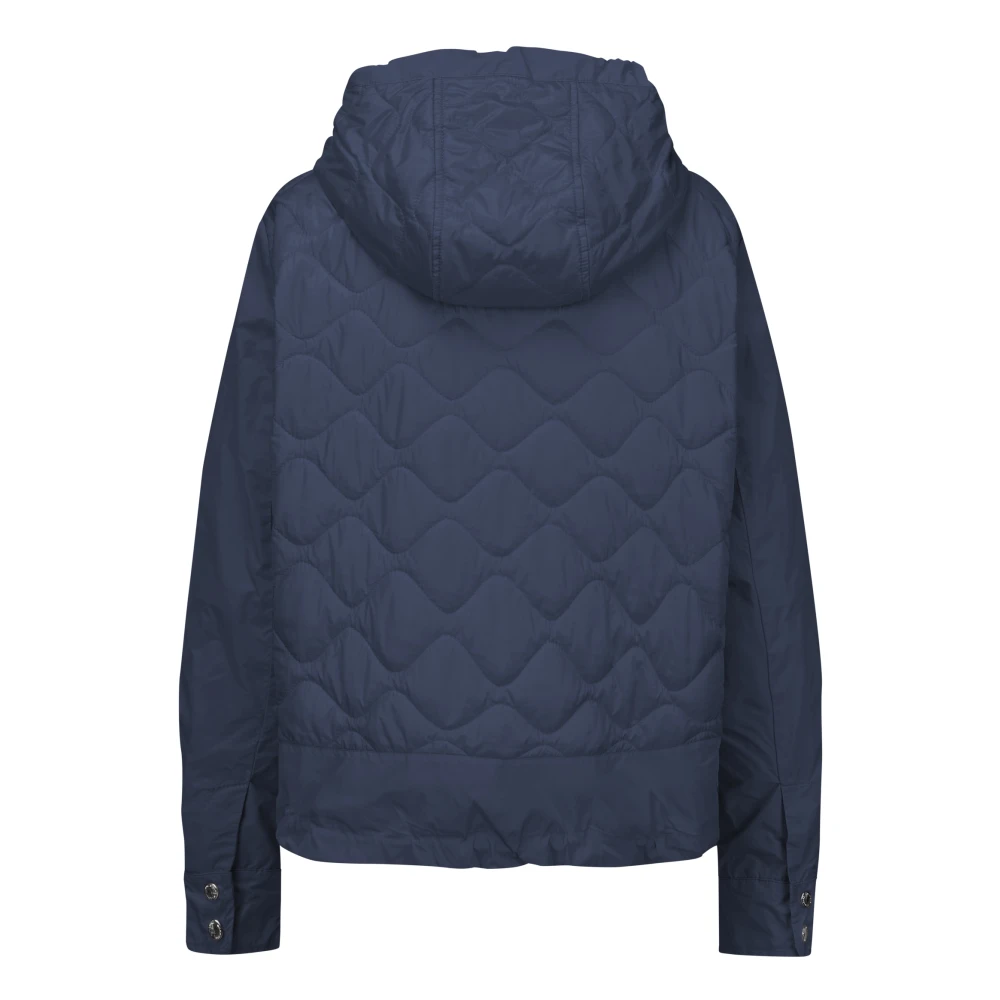 Milestone Sportieve Ribstop Jas met Parachutesilk Blue Dames