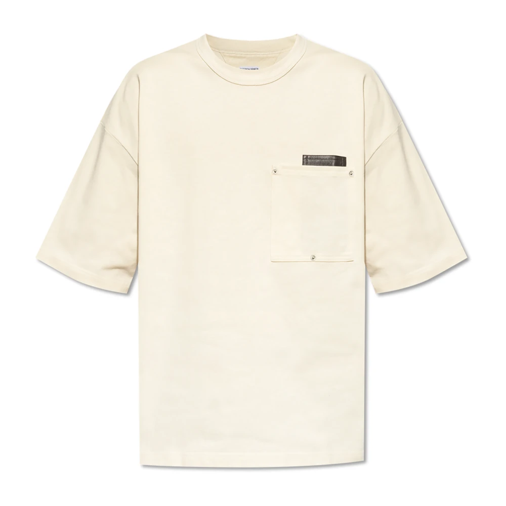 Bottega Veneta T-shirt met zakken Beige Heren