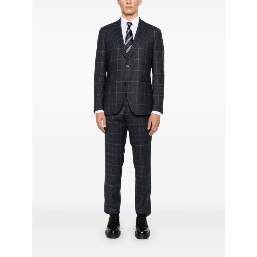 Hugo Boss Stretch Wollen Pak Gray Heren