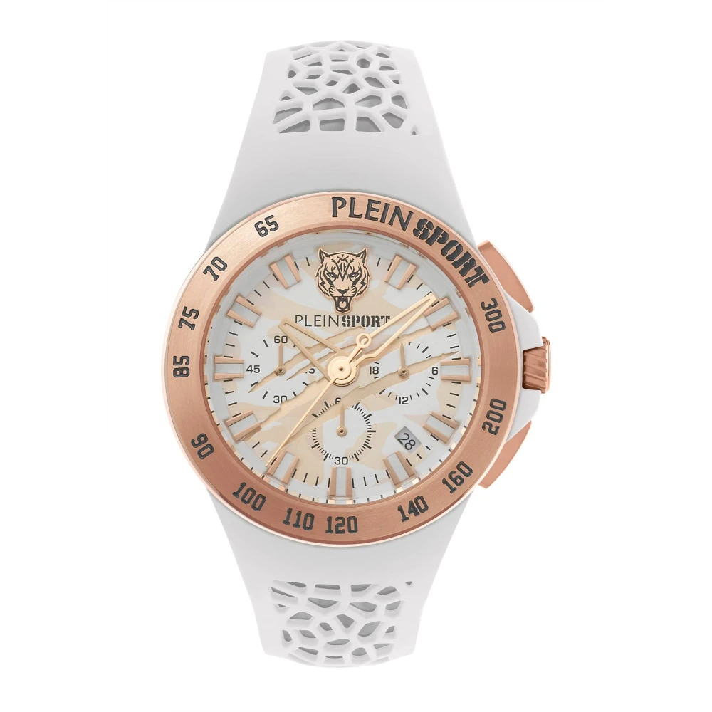 Plein Sport Thunderstorm Chrono Klocka White, Dam