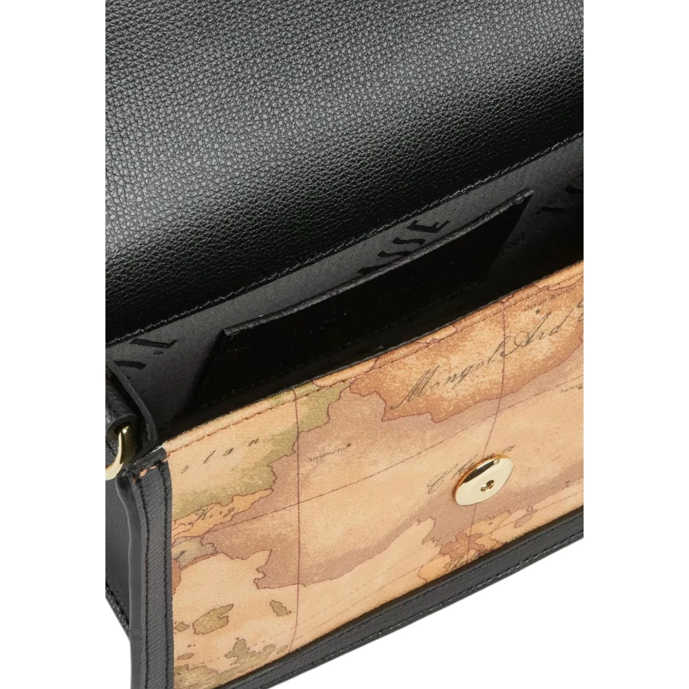 Alviero Martini 1a Classe Zwarte Frame Tas Lb10 Elegant en Functioneel Beige Dames